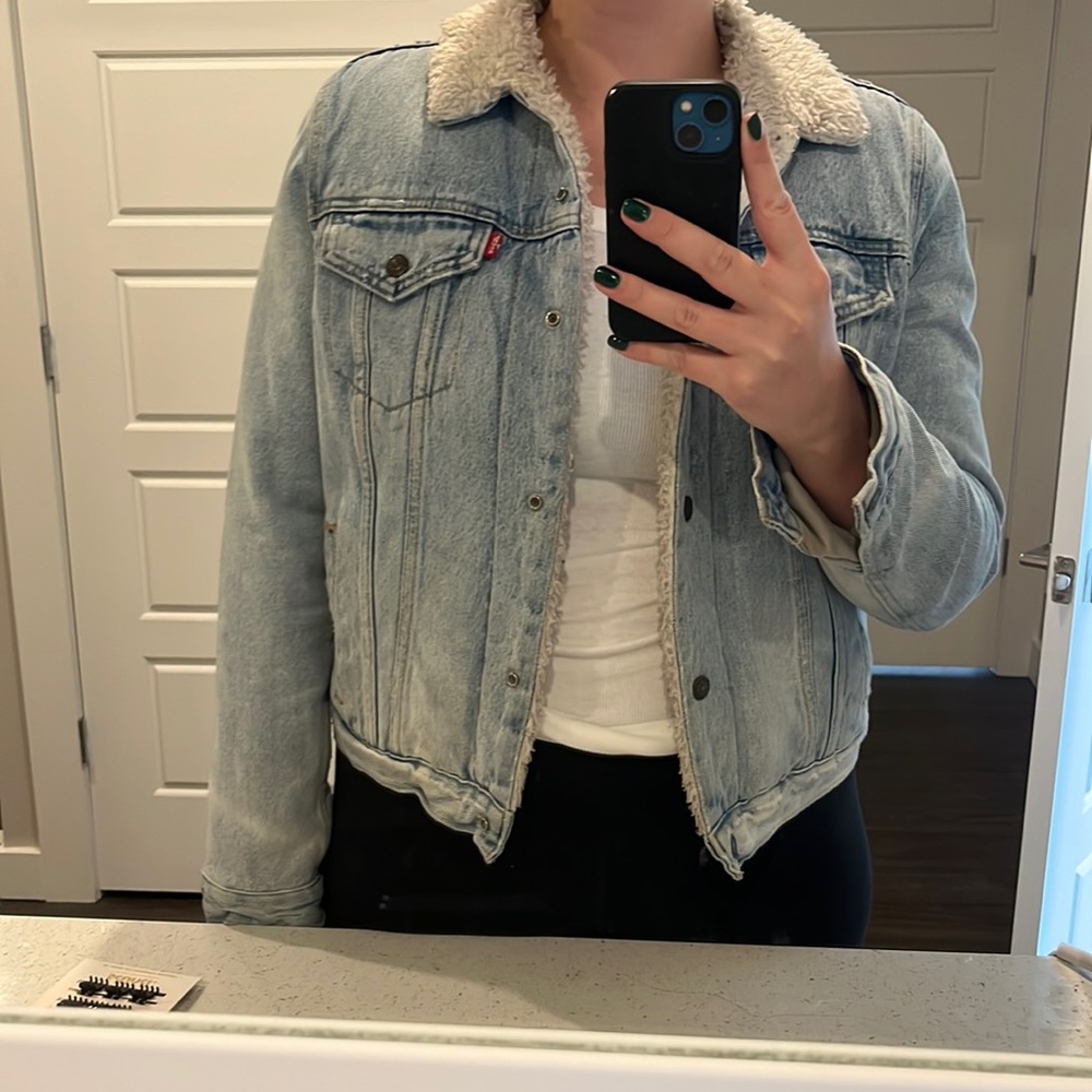 Levi’s Sherpa Denim Jacket